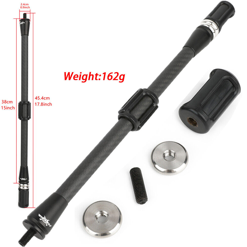 3K Carbon Balance Bar Rod 7" 9" 11" 12" 15" Stabilizer Archery Compound Bow